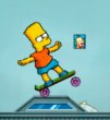 Jouer à  Bart on Skate