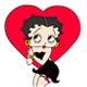 Coloriage de Betty Boop