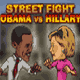 Jouer   Obama & Hillary Streetfight