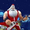 Jeu flash Santa Rockstar 4