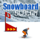Jeu flash Snowboard Slalom